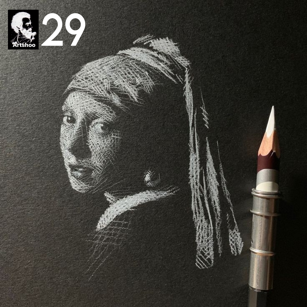 آموزش نقاشی طراحی سیاه قلم شهرری